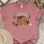 Chicken Coop Obsession Humor T-Shirt