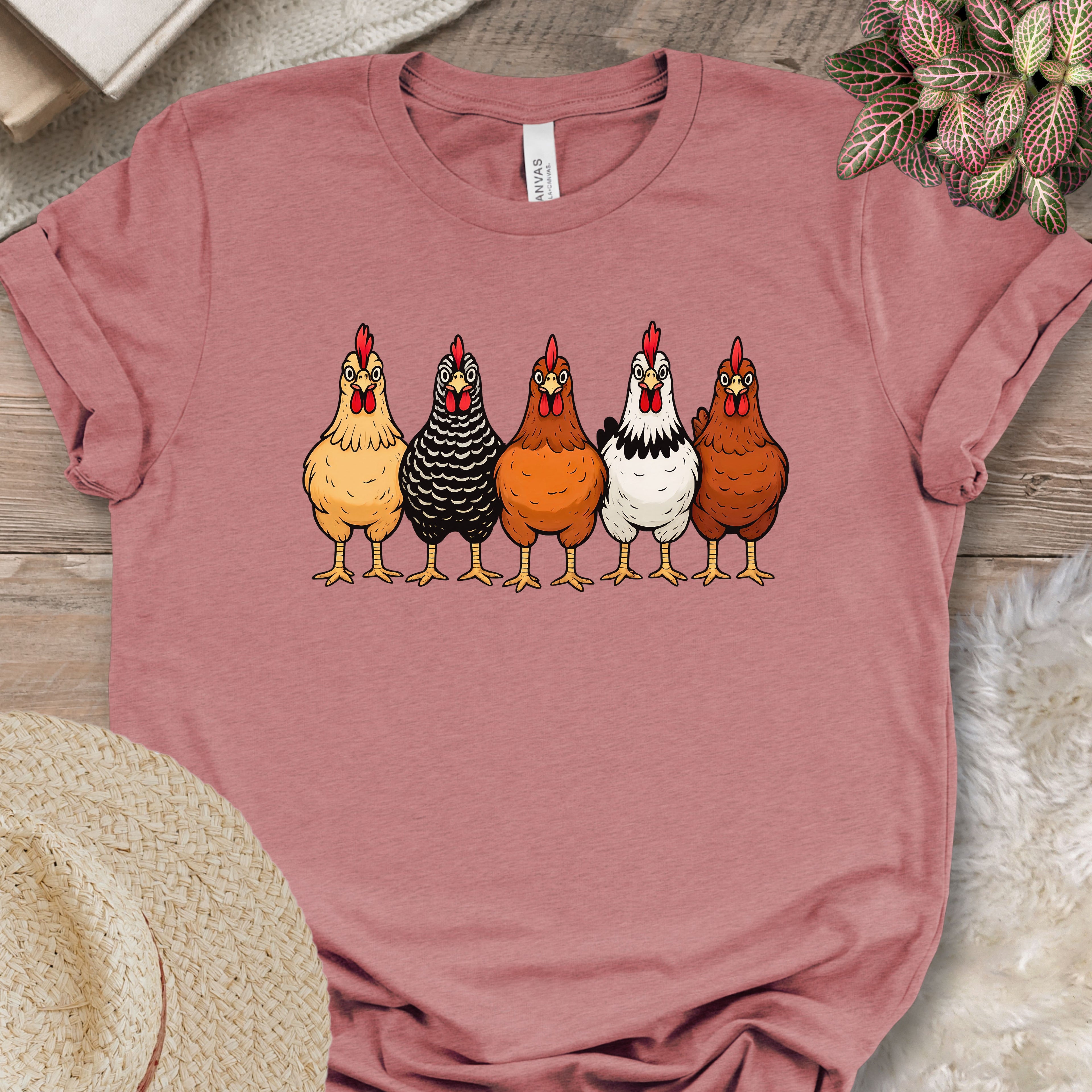 Flock Squad Vintage Chicken Tee