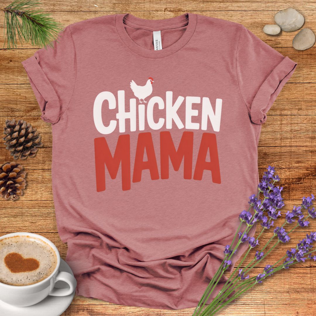 Minimalist Chicken Mama Tee