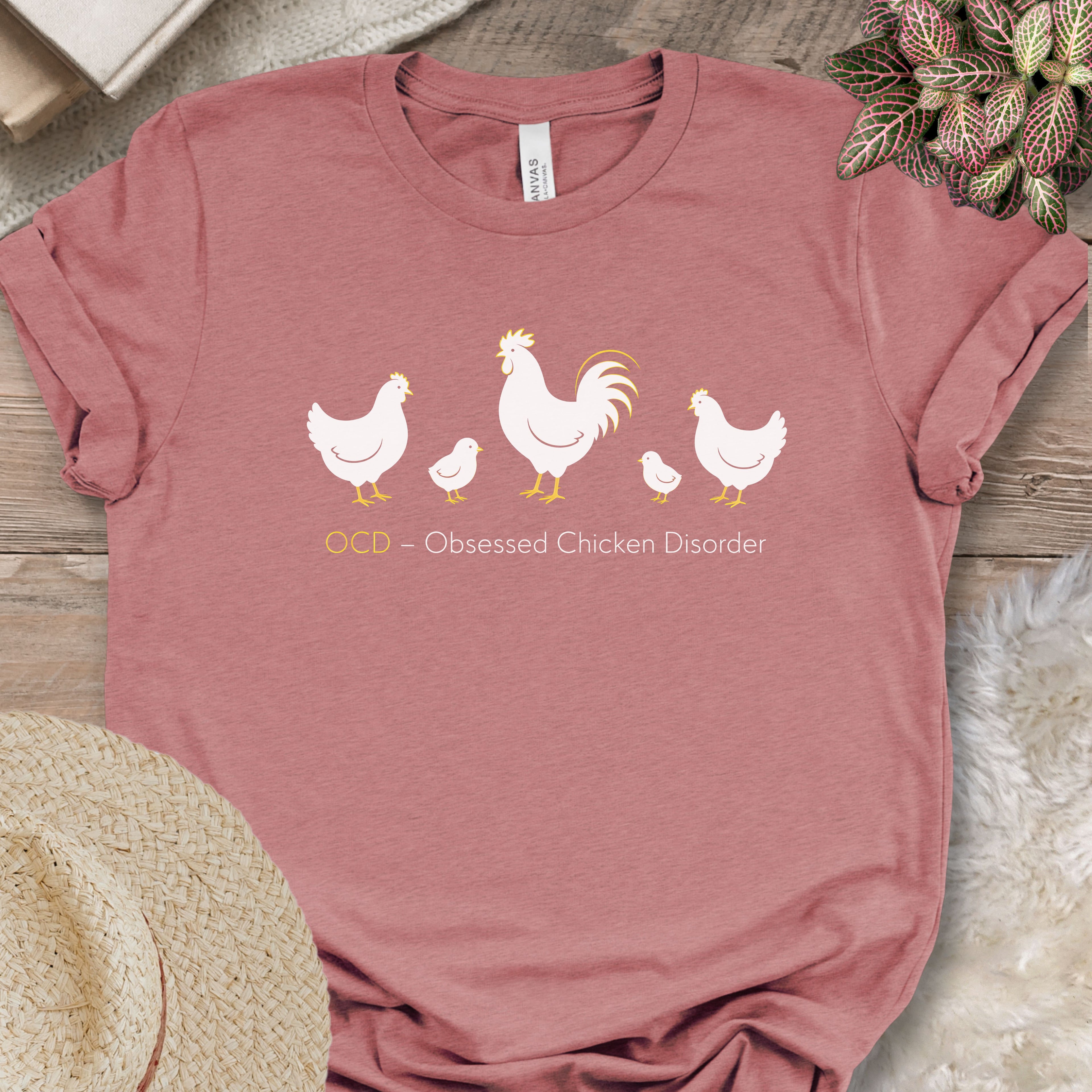 Obsessed Chicken Disorder Tee