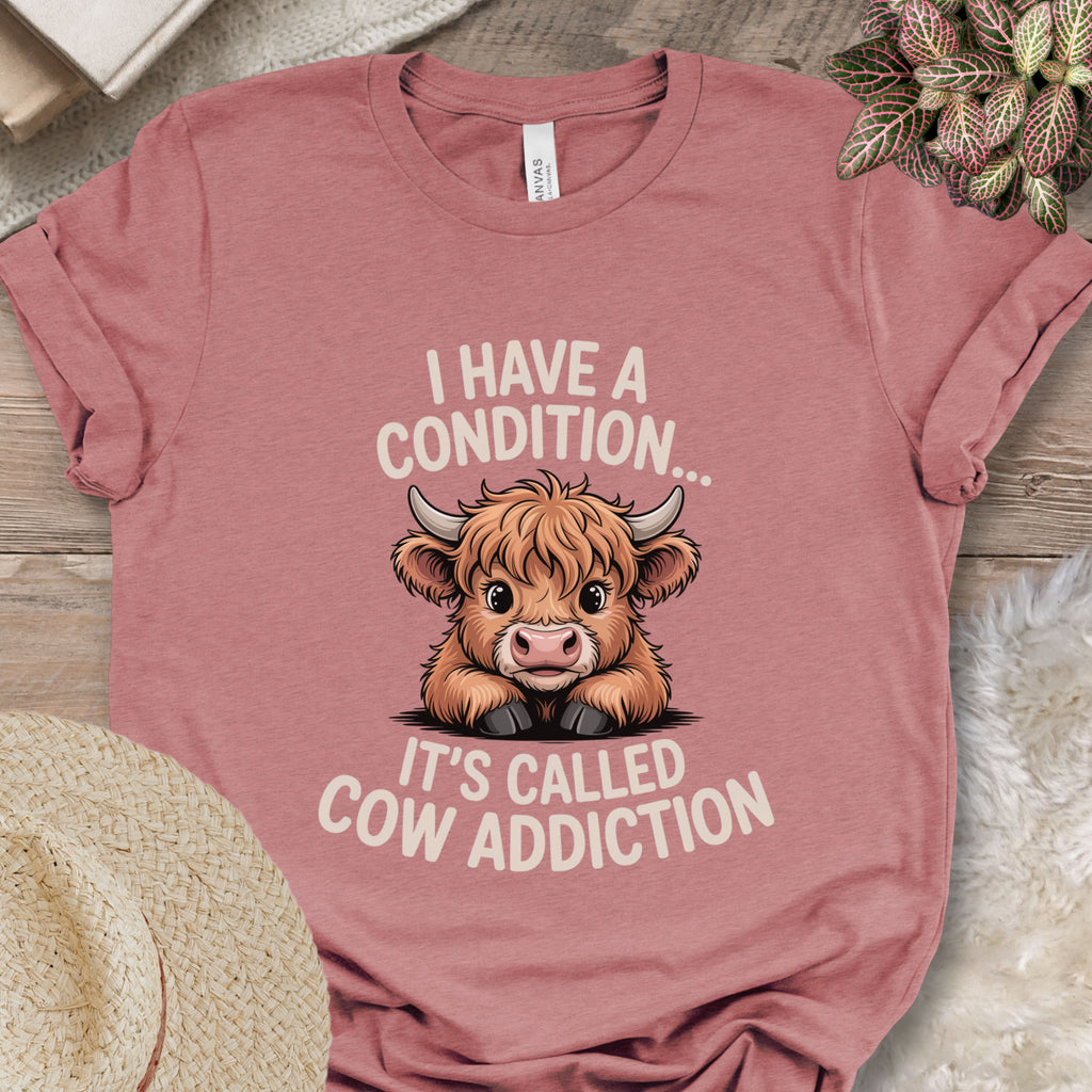 Cow Addiction Tee
