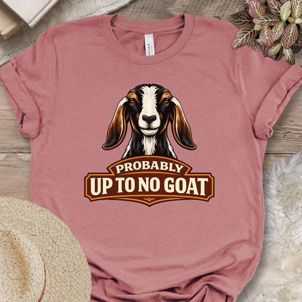 Confident Goat Farm Humor Shirt