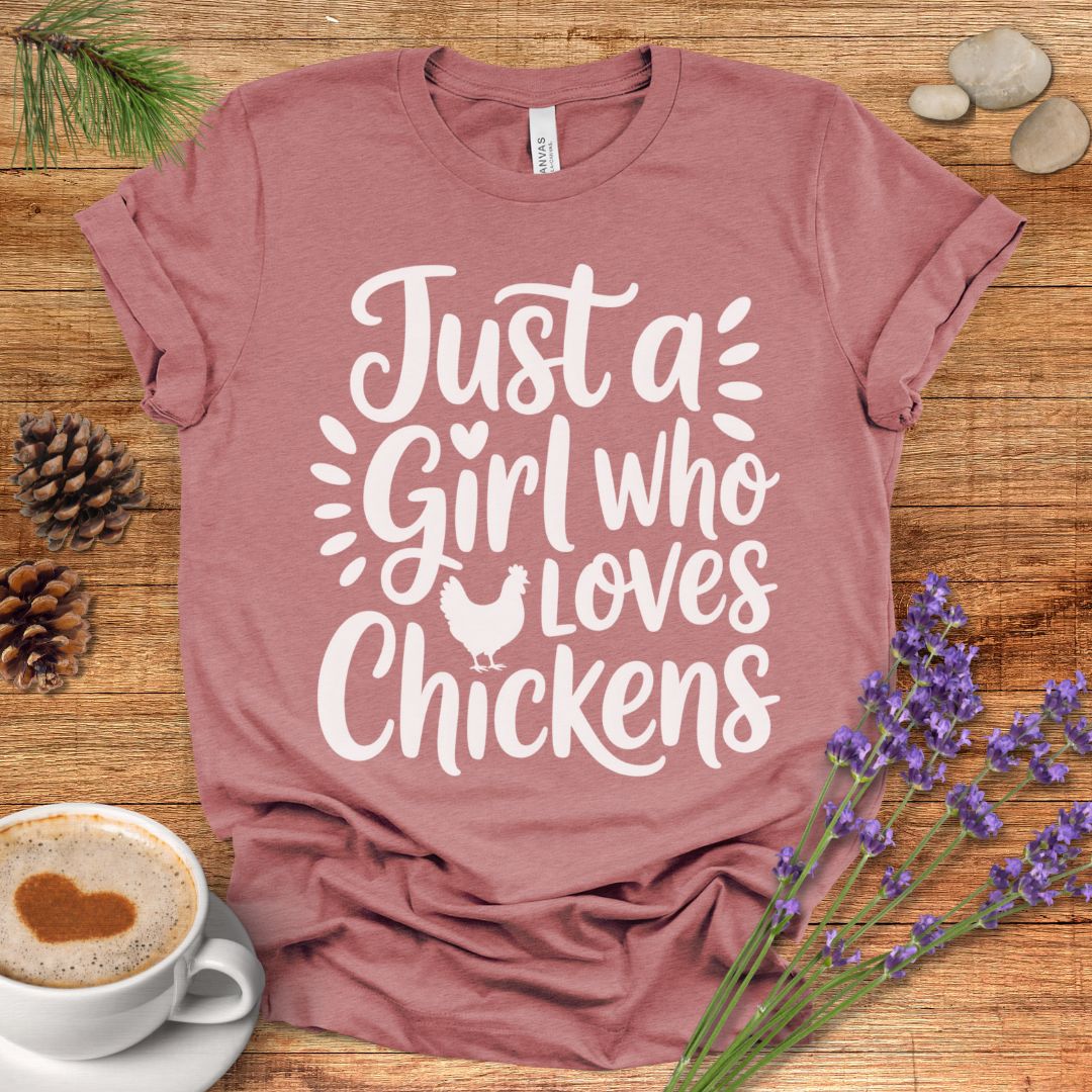 Country Girl Chicken Lover Shirt