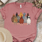 Backyard Chicken Flock T-Shirt (A)