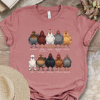 Chicken Collection Graphic Shirt
