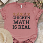 Chicken Math Is Real Tee