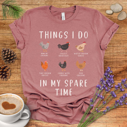 Things I Do in My Spare Time T-shirt
