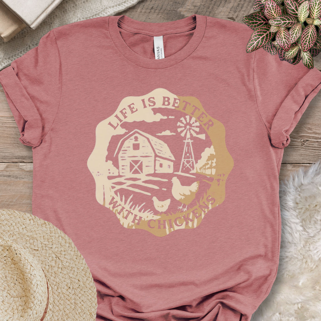 Farm Life Chickens Shirt