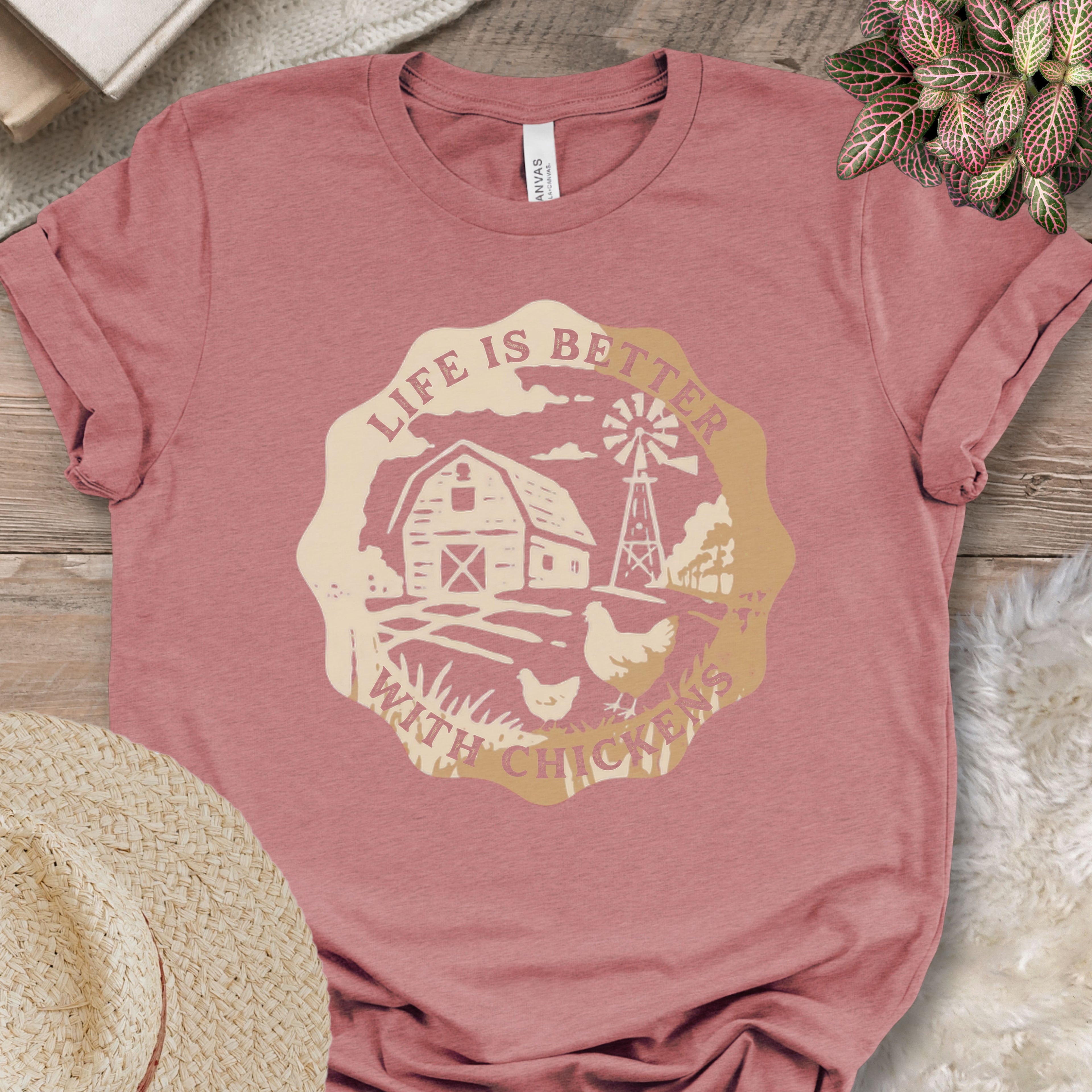 Farm Life Chickens Shirt