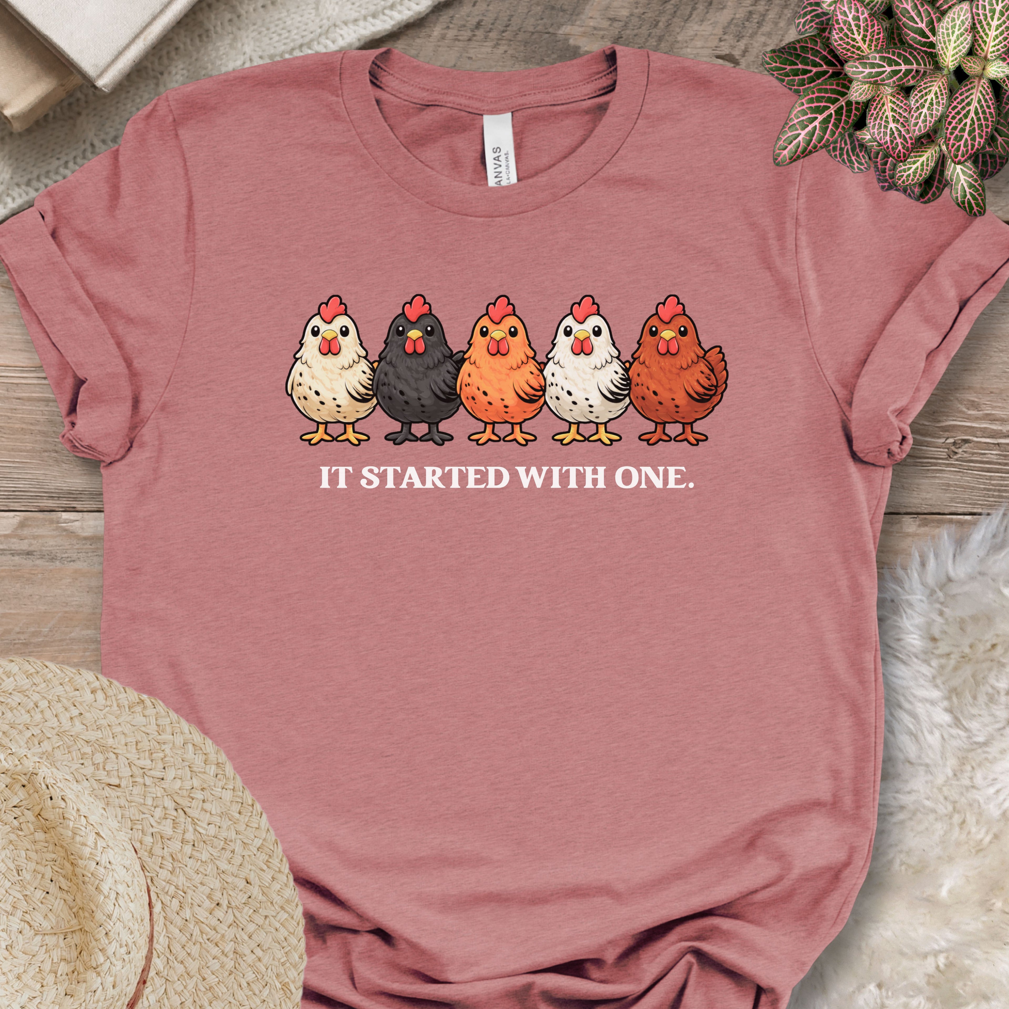 Chicken Flock Growth Statement T-Shirt