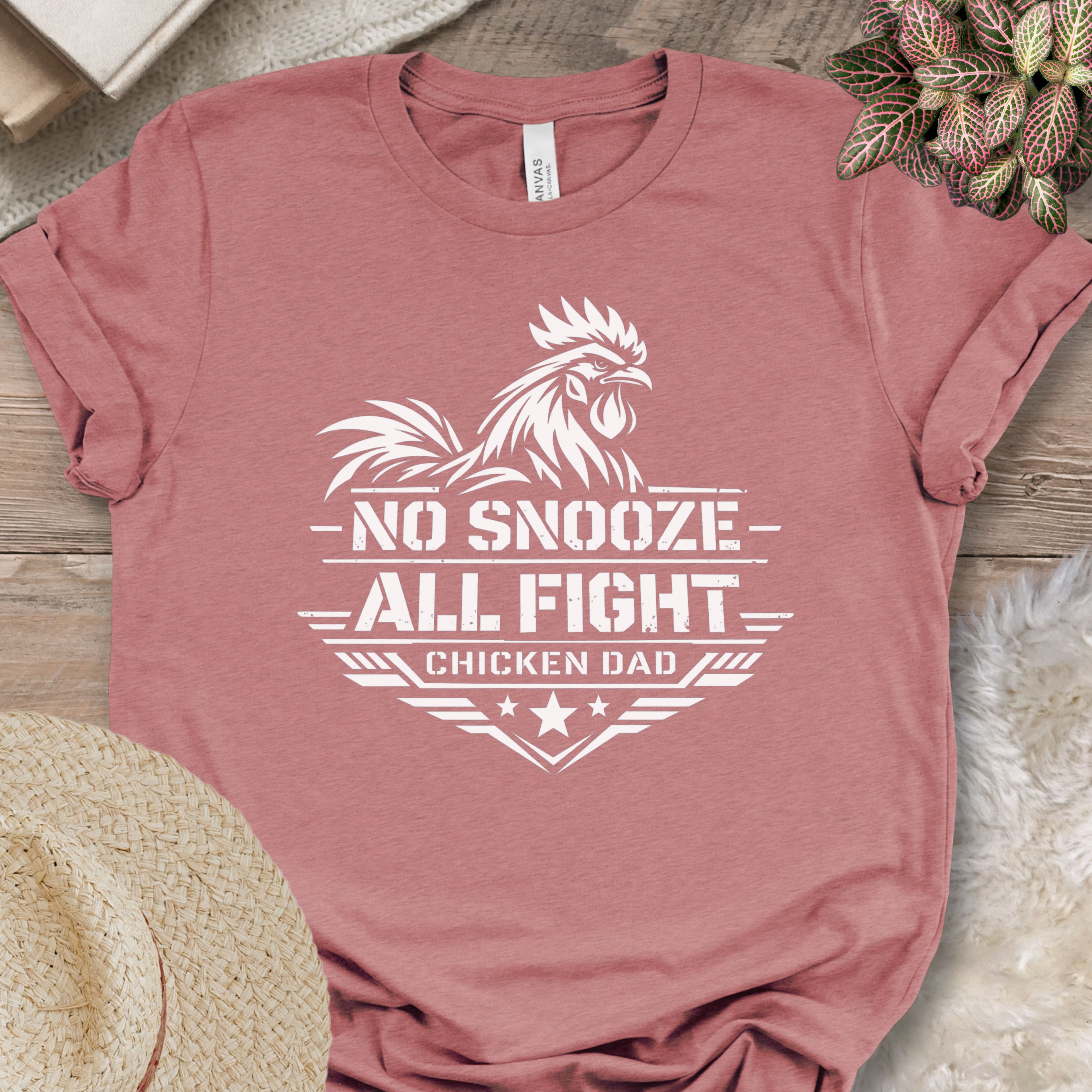 No Snooze Chicken Dad Tee