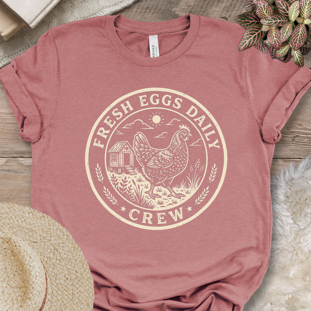 Fresh Eggs Daily Crew Shirt