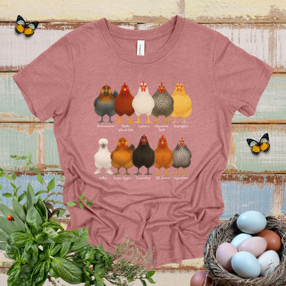 Fancy Chicken Breeds Kids T-Shirt