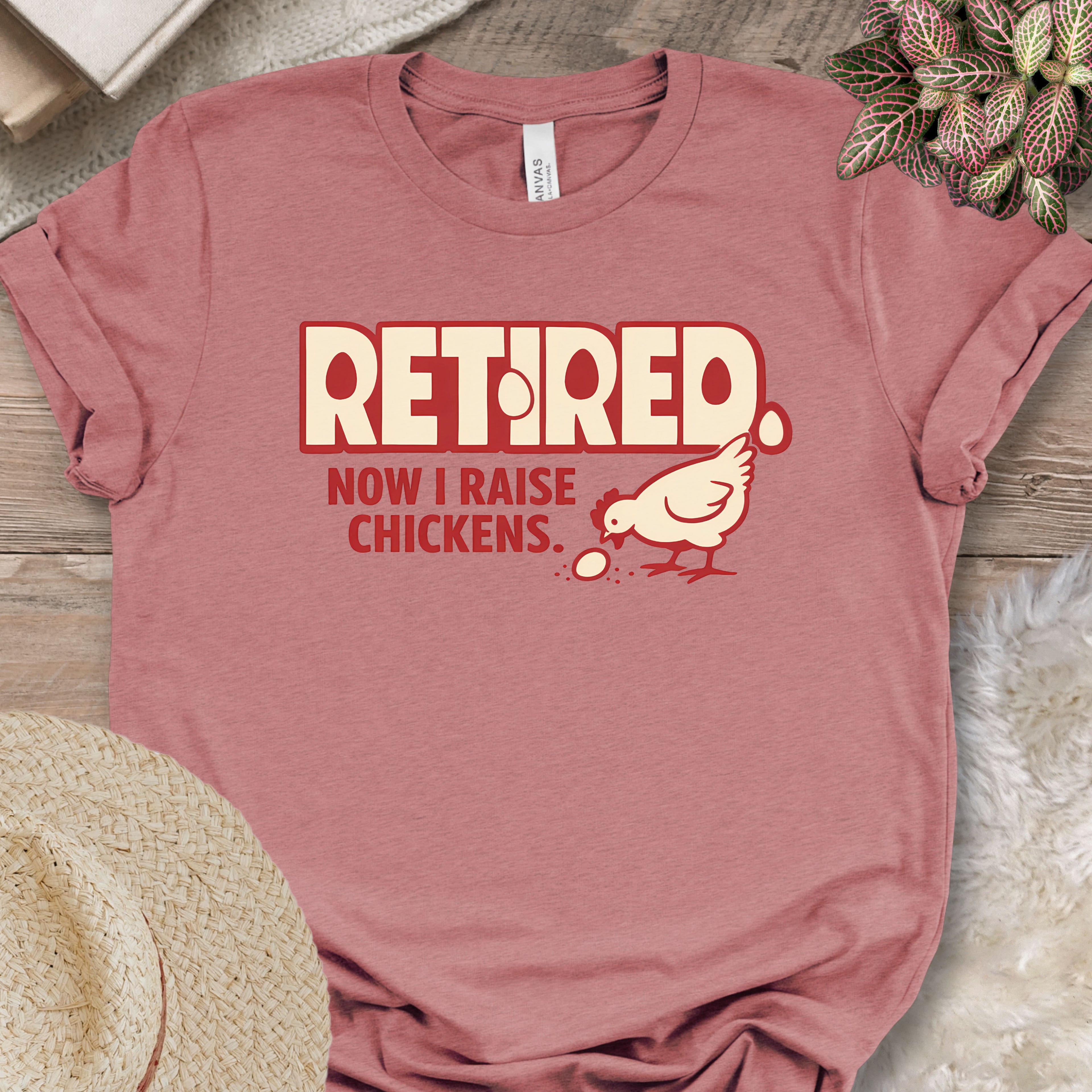 Chicken Coop Retirement Lifestyle Shirt