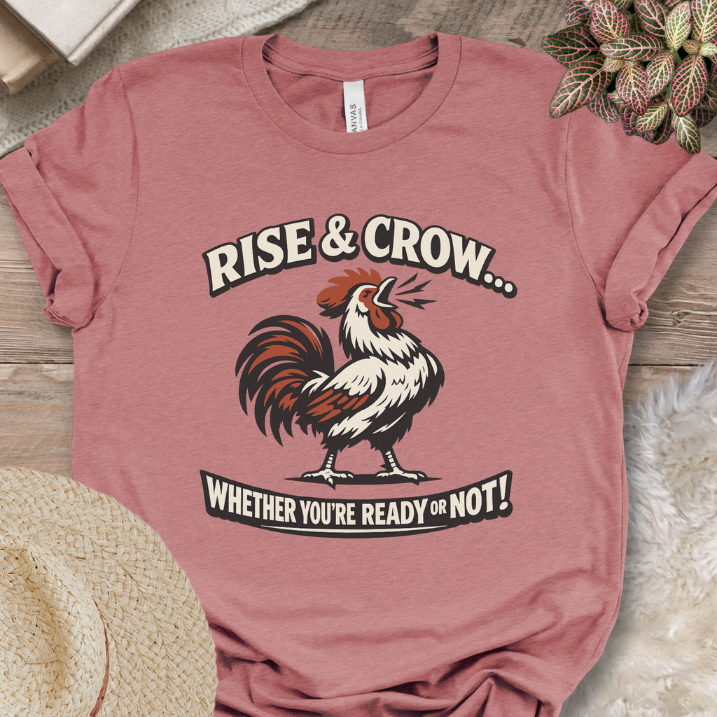 Vintage Rooster Morning Farm Shirt