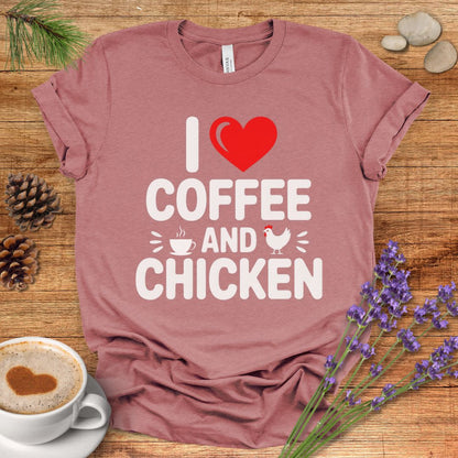 Coffee Fueled Chicken Keeper Tee
