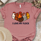 Backyard Flock Appreciation Graphic Tee