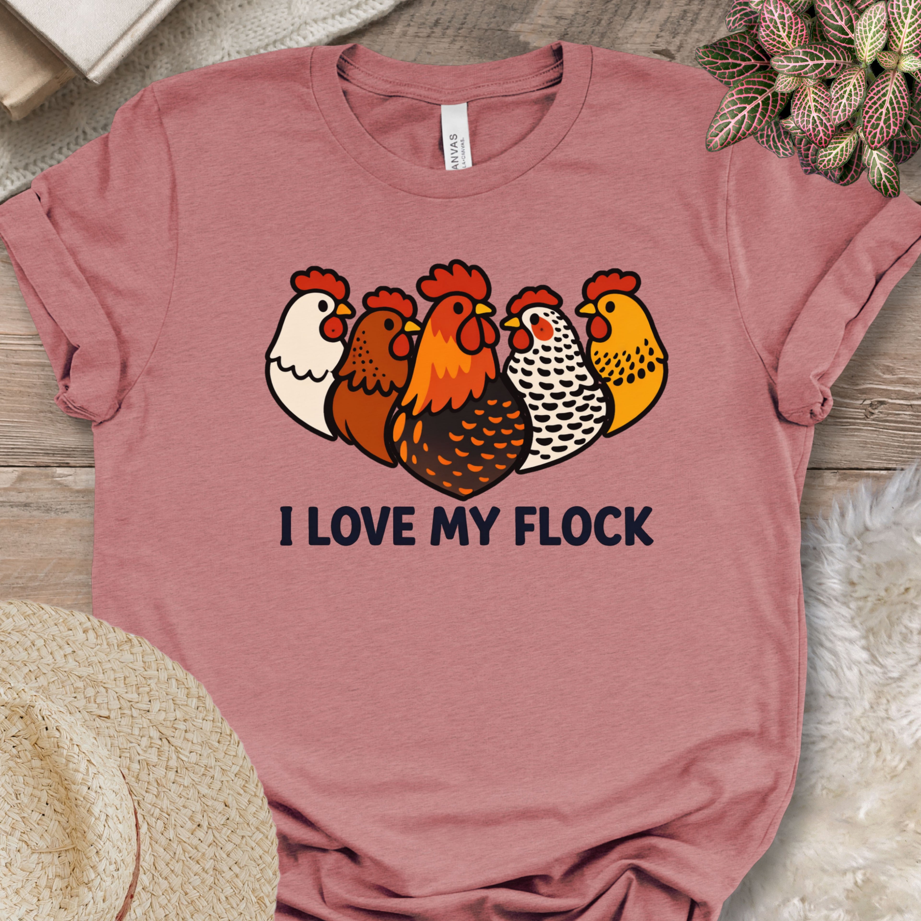 Backyard Flock Appreciation Graphic Tee