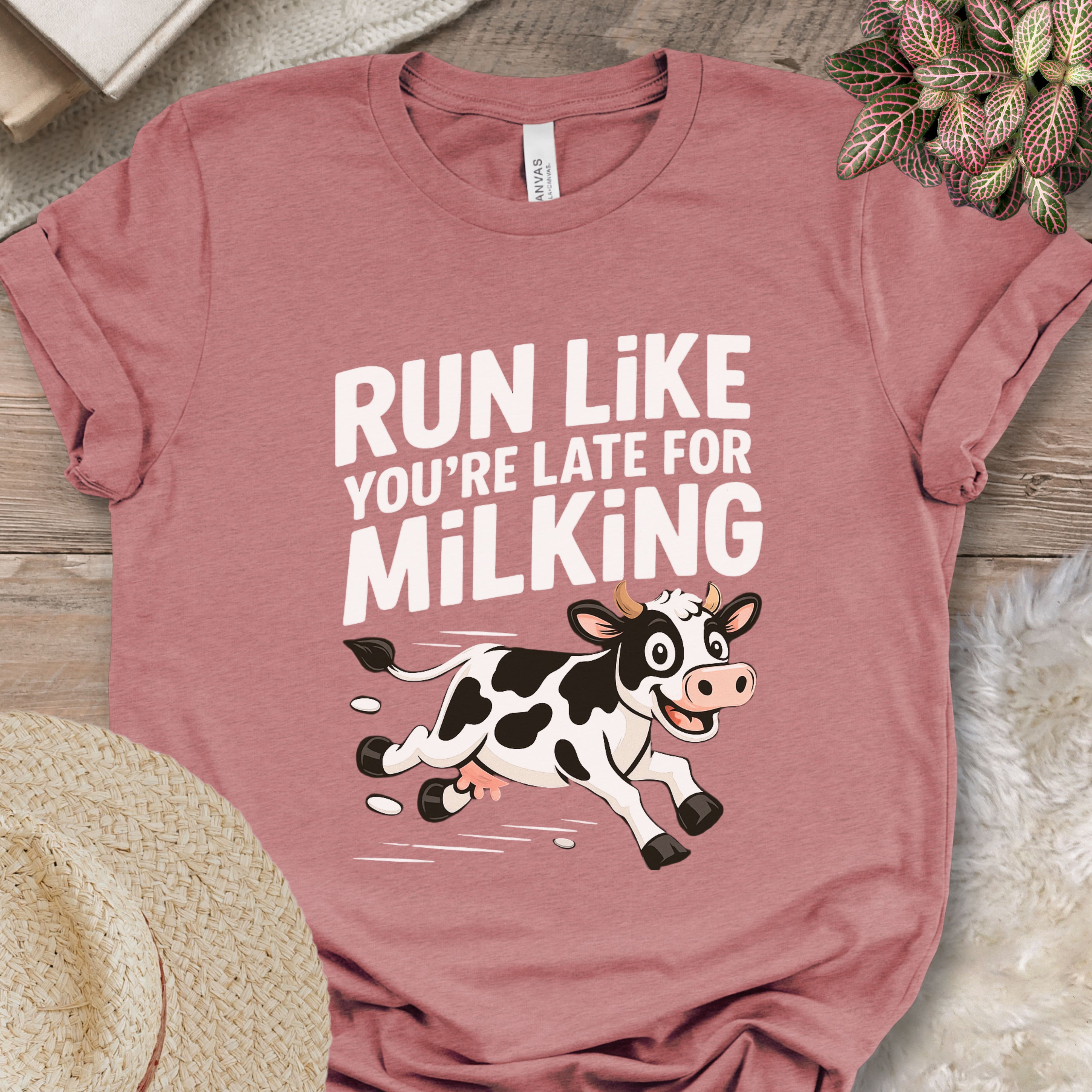 Run Like You’re Late for Milking Tee