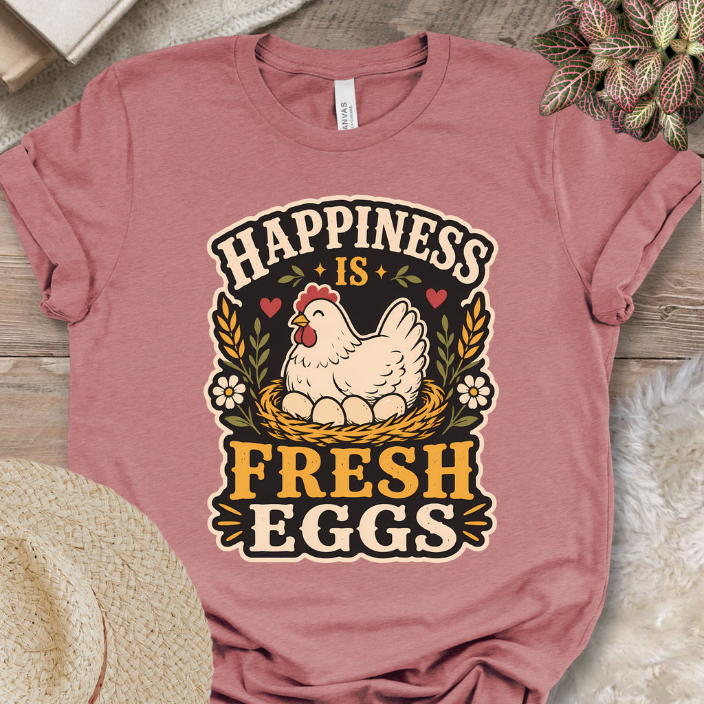Fresh Eggs Happiness T-Shirt