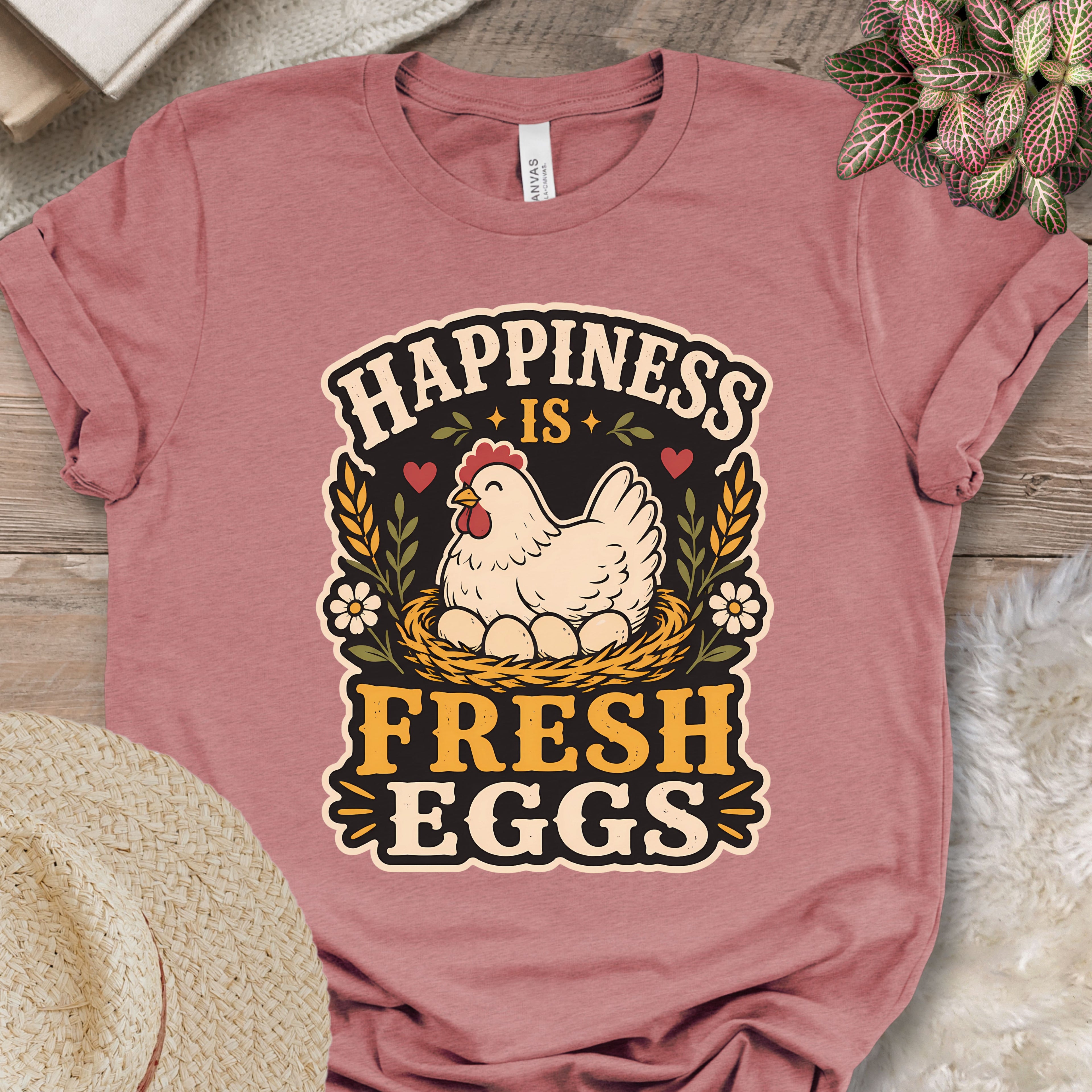 Fresh Eggs Happiness T-Shirt
