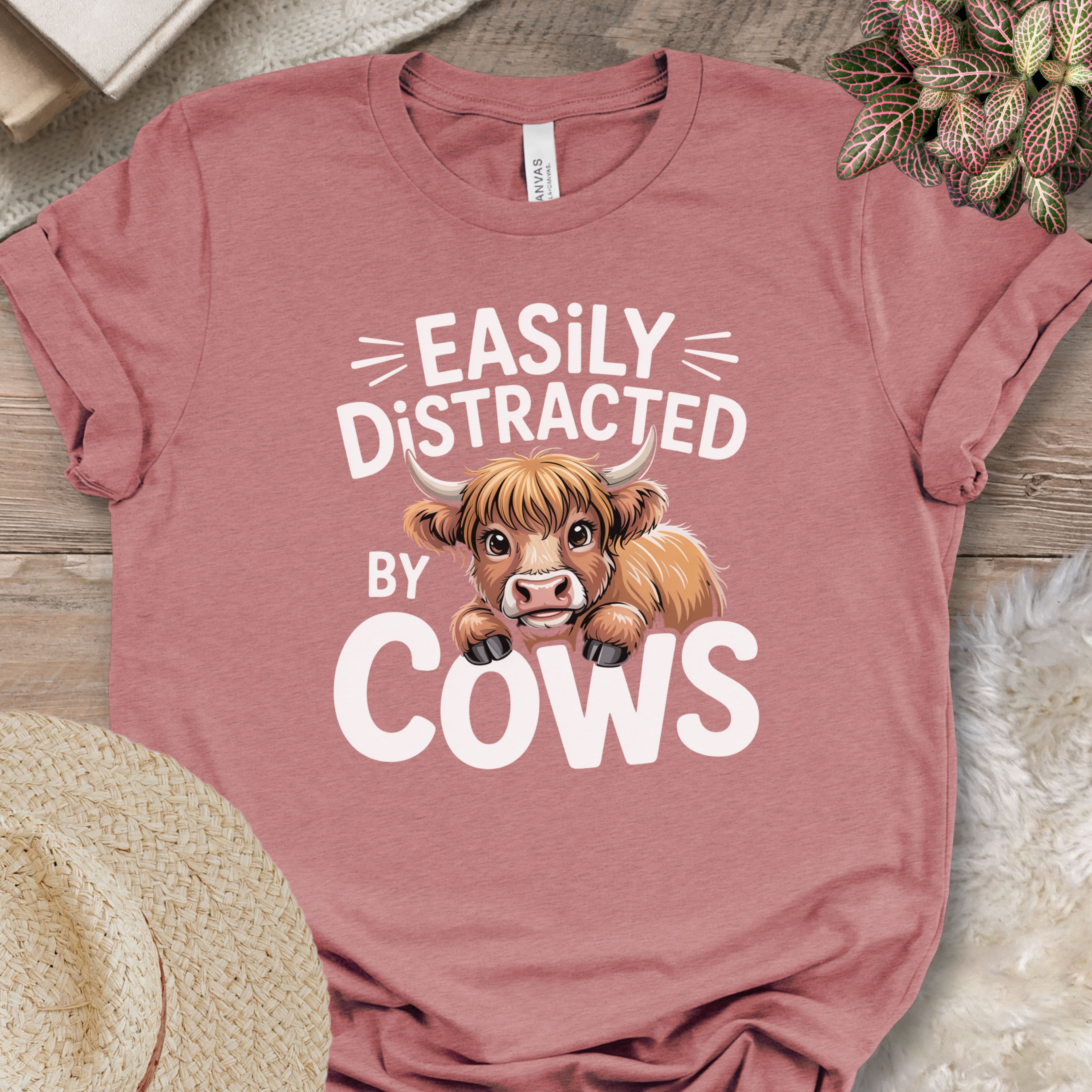 Easily Distracted by Cows Tee
