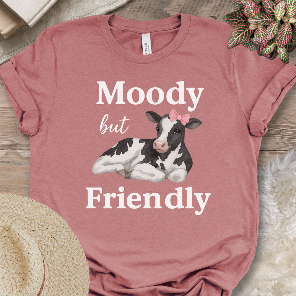 Moody but Friendly Tee