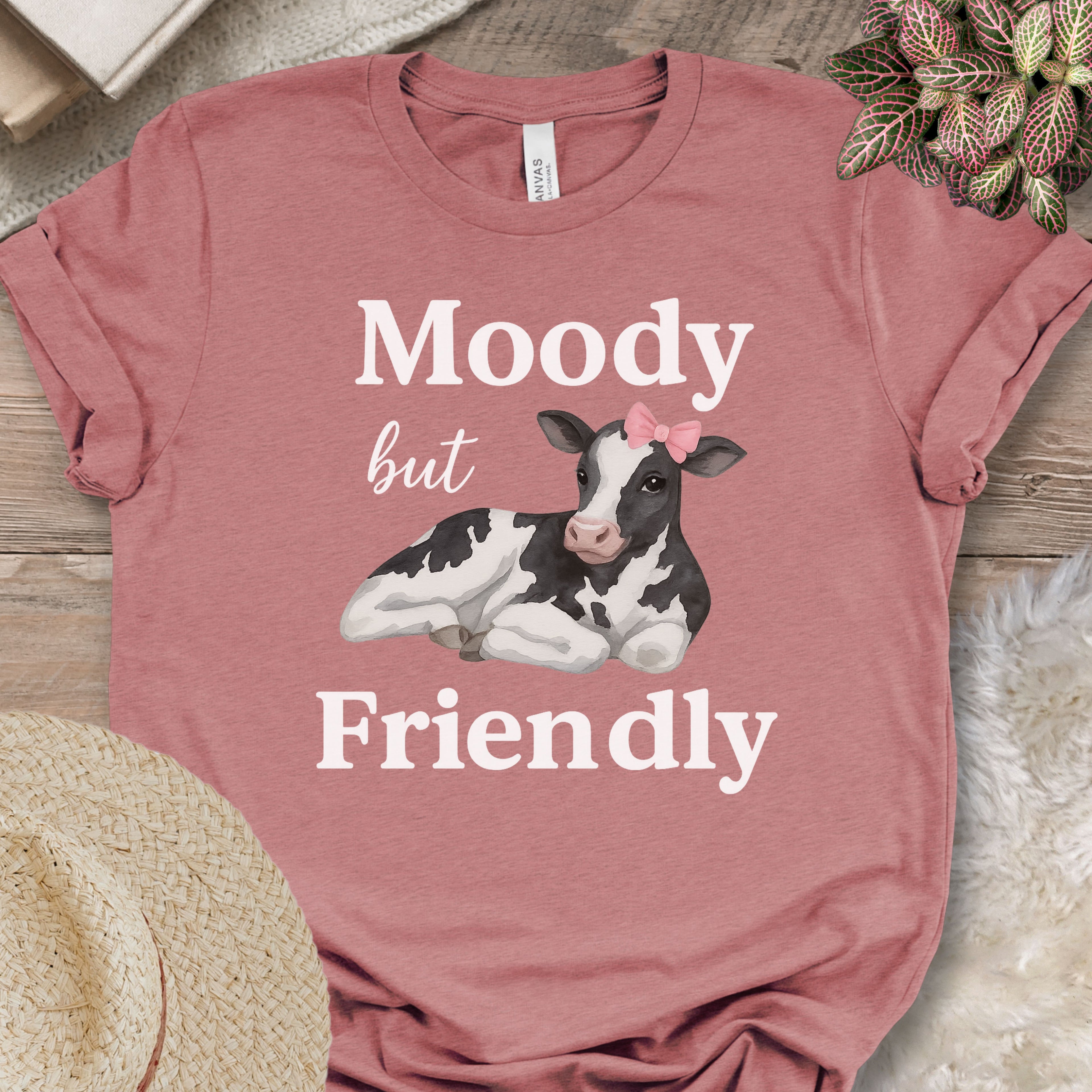 Moody but Friendly Tee