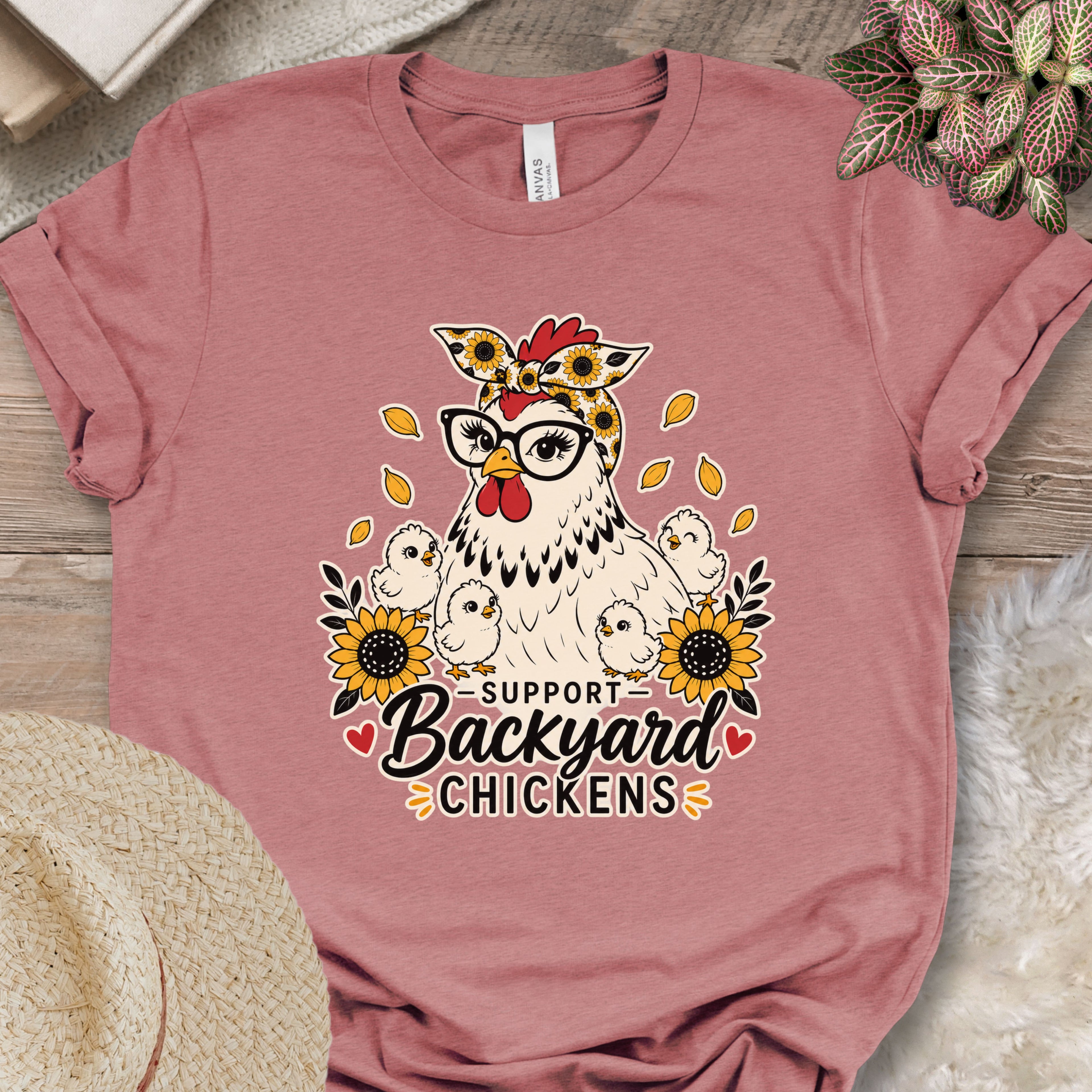 Support Backyard Chickens Tee