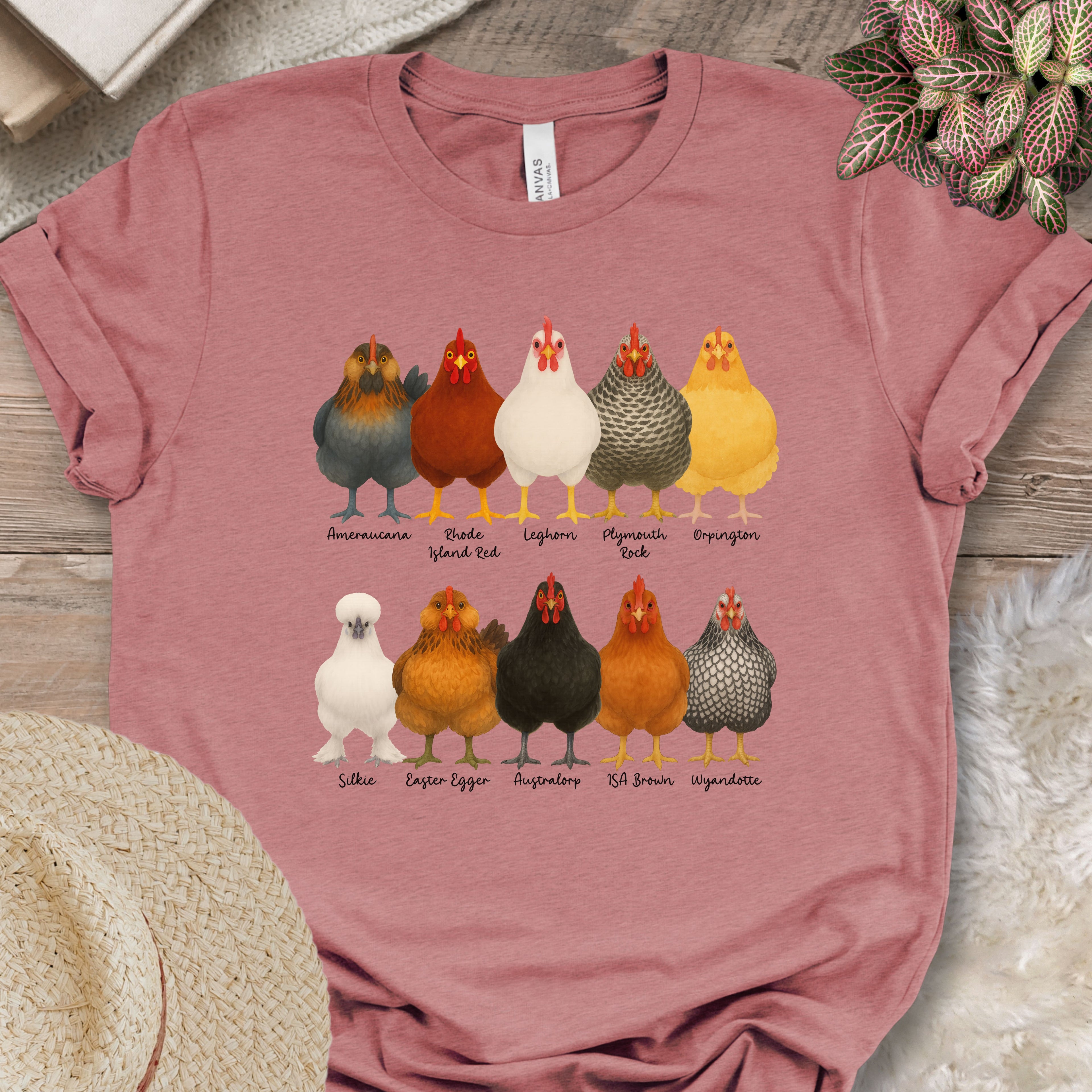Fancy Chicken Breeds T-Shirt