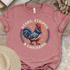 Patriotic Chicken Americana T-Shirt