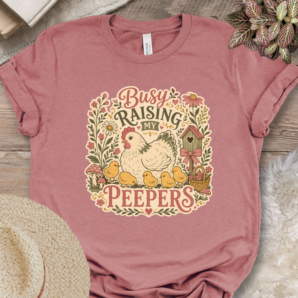 Chicken Mama Peepers T-Shirt