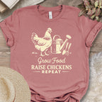 Raise Chickens Repeat T-Shirt