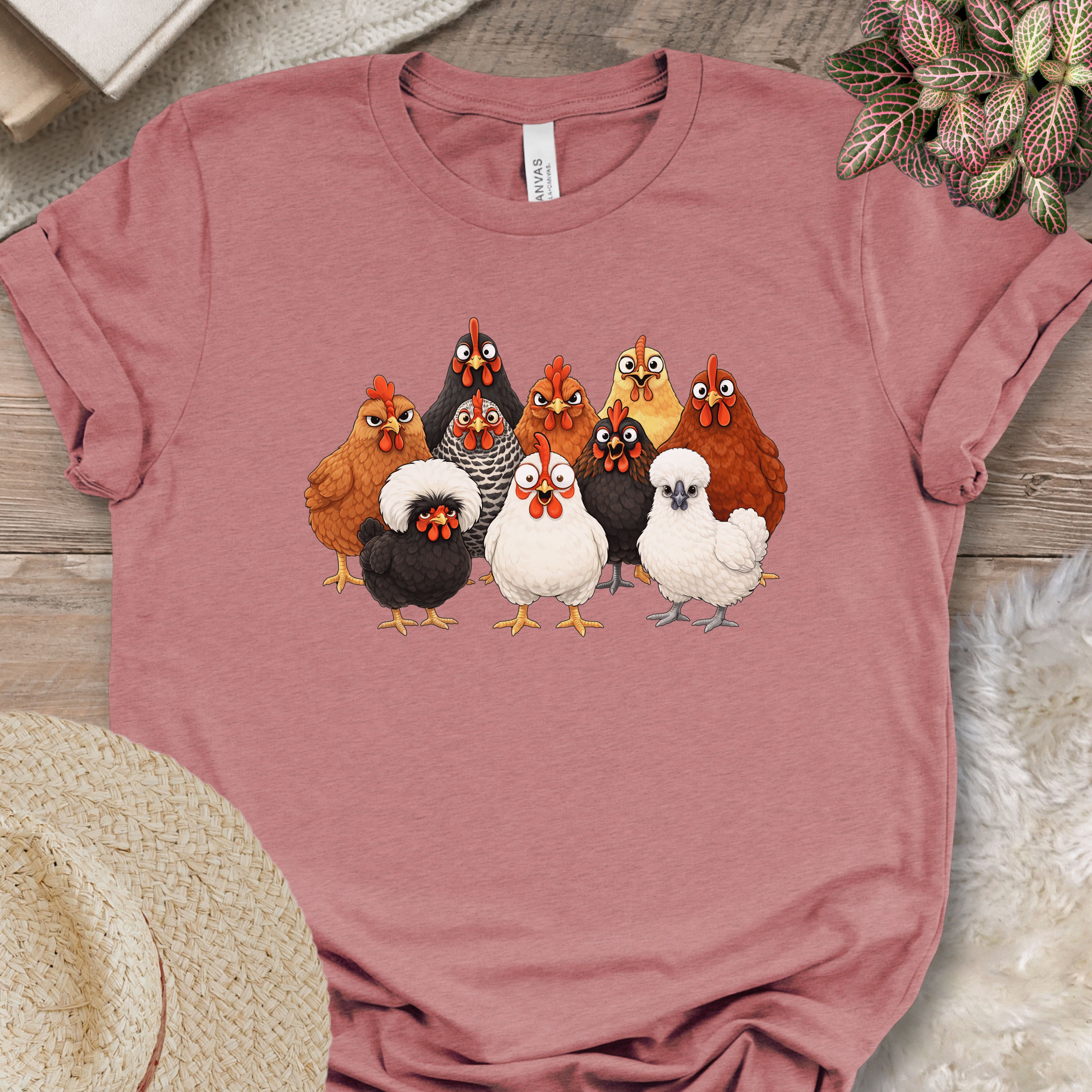 Silly Chicken Breeds Tee
