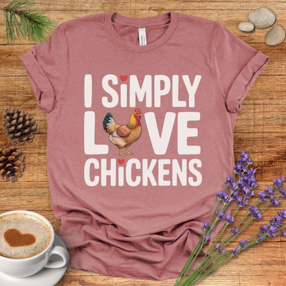 Bold Love Chickens Shirt