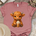 Cute Highland Cow Tee