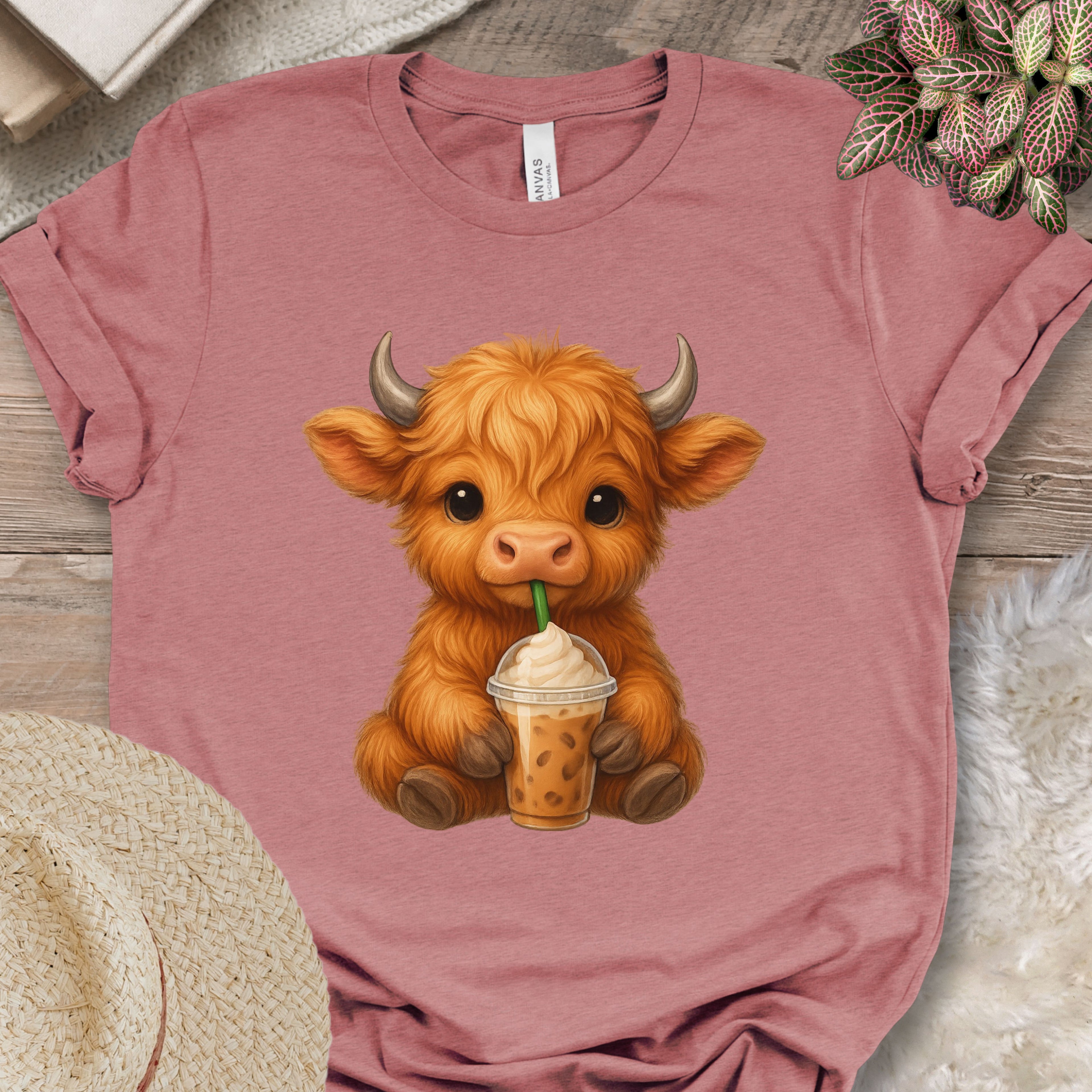 Cute Highland Cow Tee