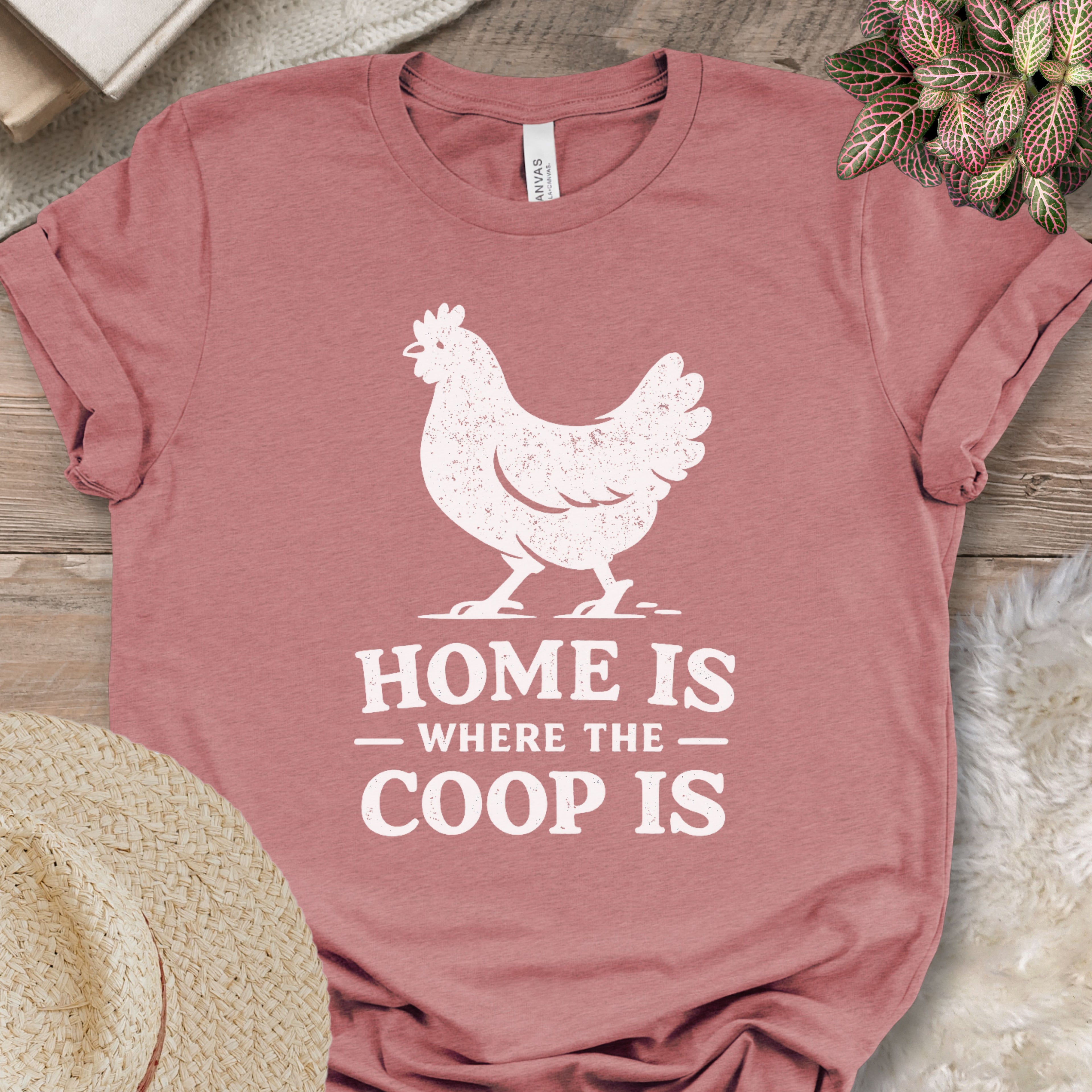 Home Is The Coop Tee