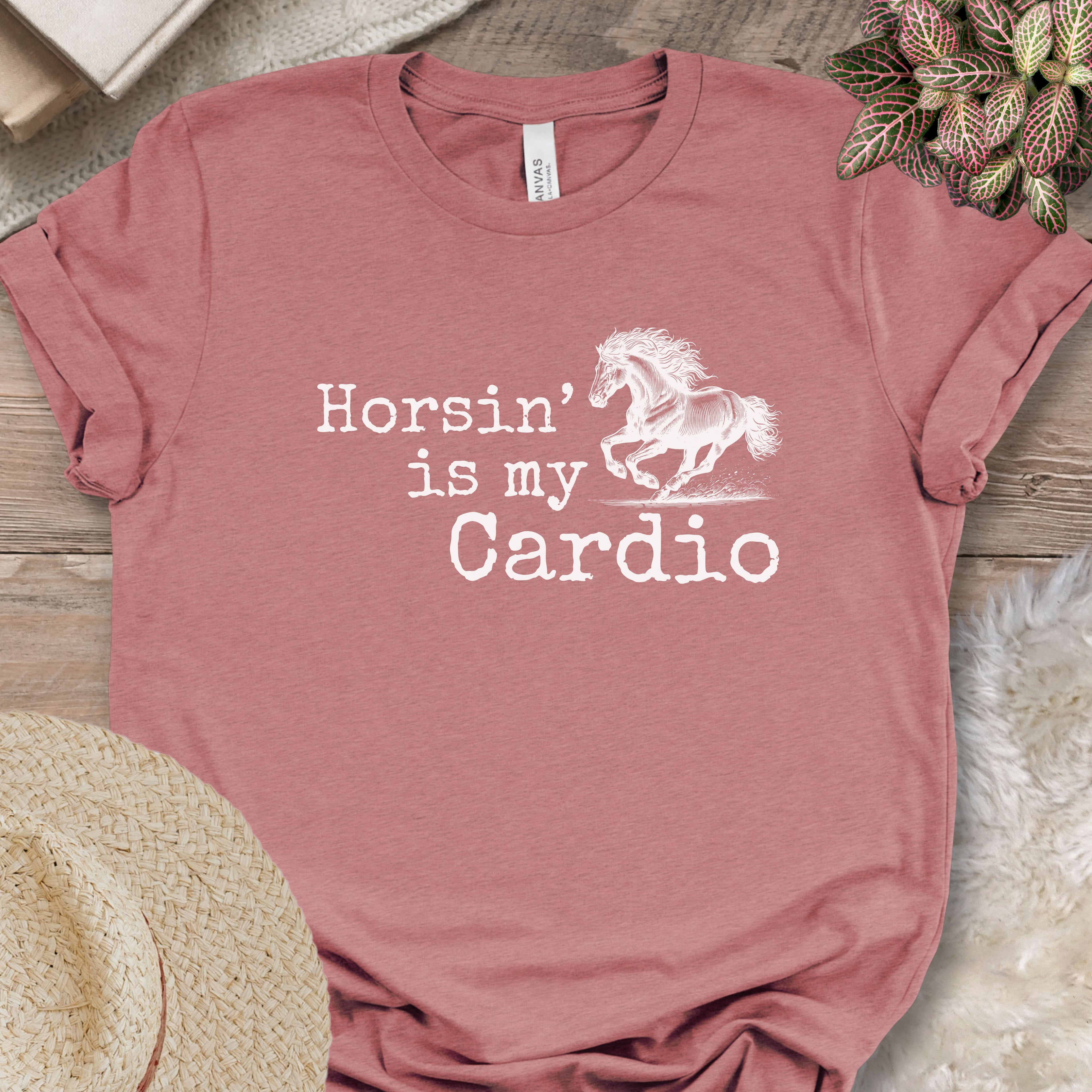 Horsin’ Is My Cardio Horse T-Shirt