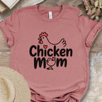 Hen Heart Chicken Mom Shirt
