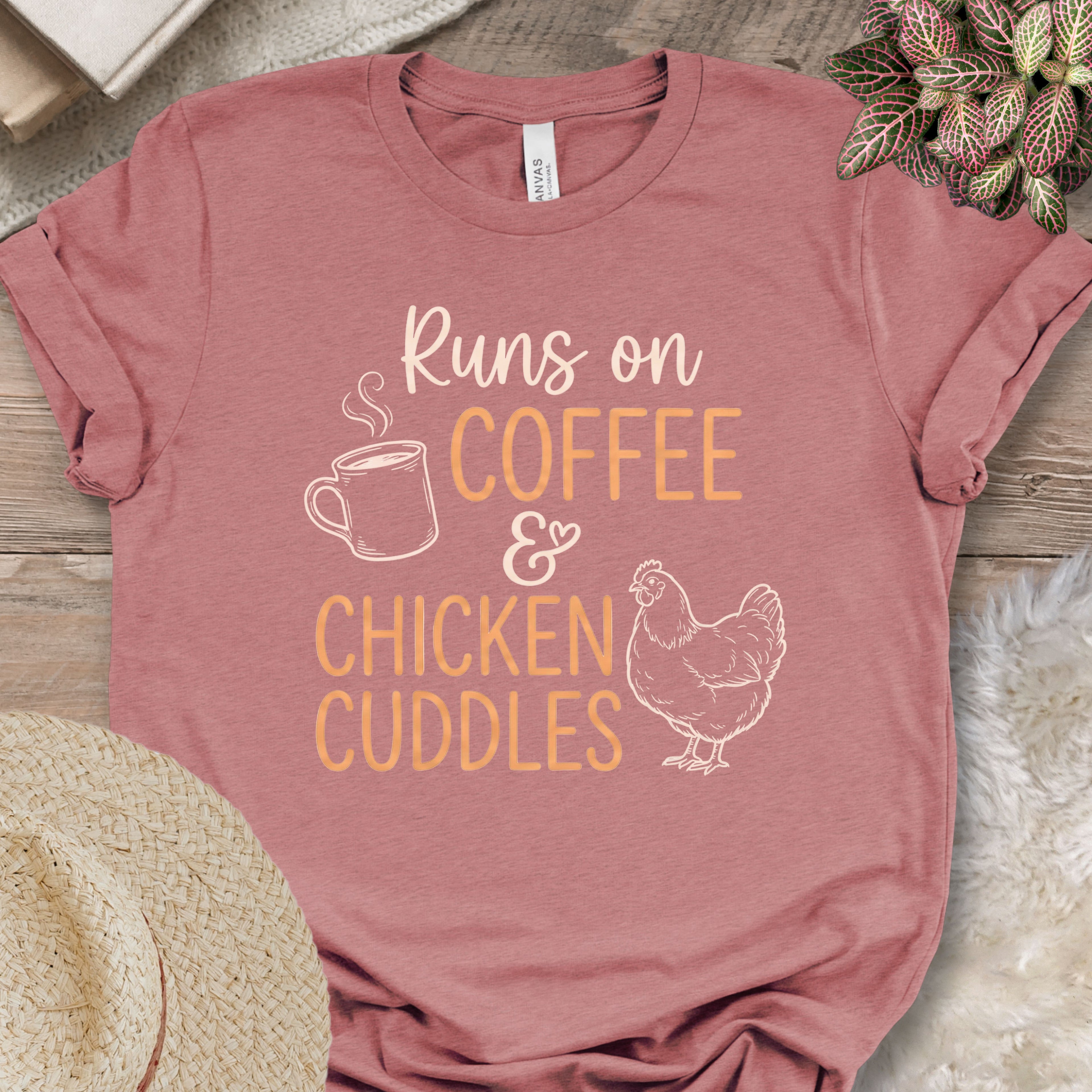Farm Morning Comfort Graphic T-Shirt
