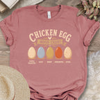 Chicken Egg Mood Chart T-Shirt