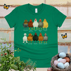 Kids Fancy Chicken Breeds Tee