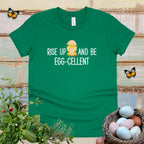 Kids Rise Up and Be Egg-cellent Tee