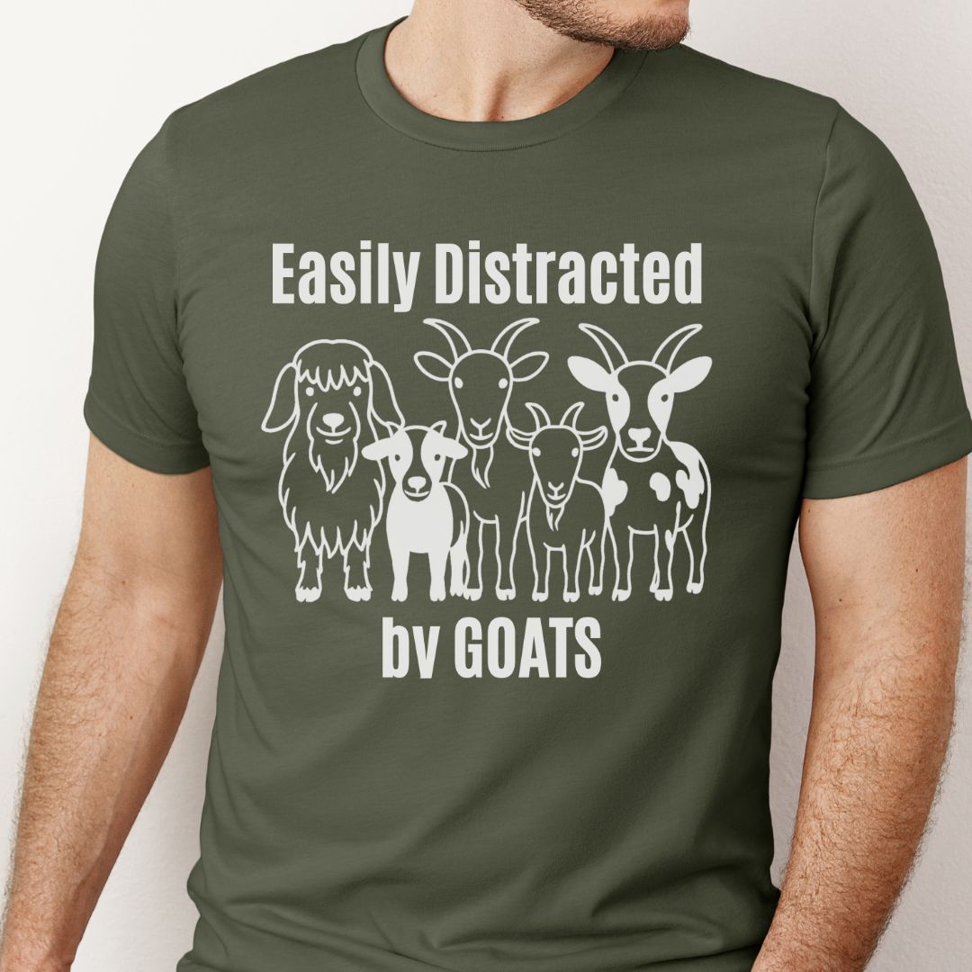 Easily Distracted by Goats Tee