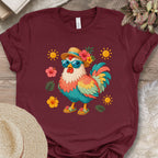 Tropical Chicken Summer Vibes T-Shirt