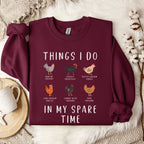 Things I Do in My Spare Time Sweatshirt