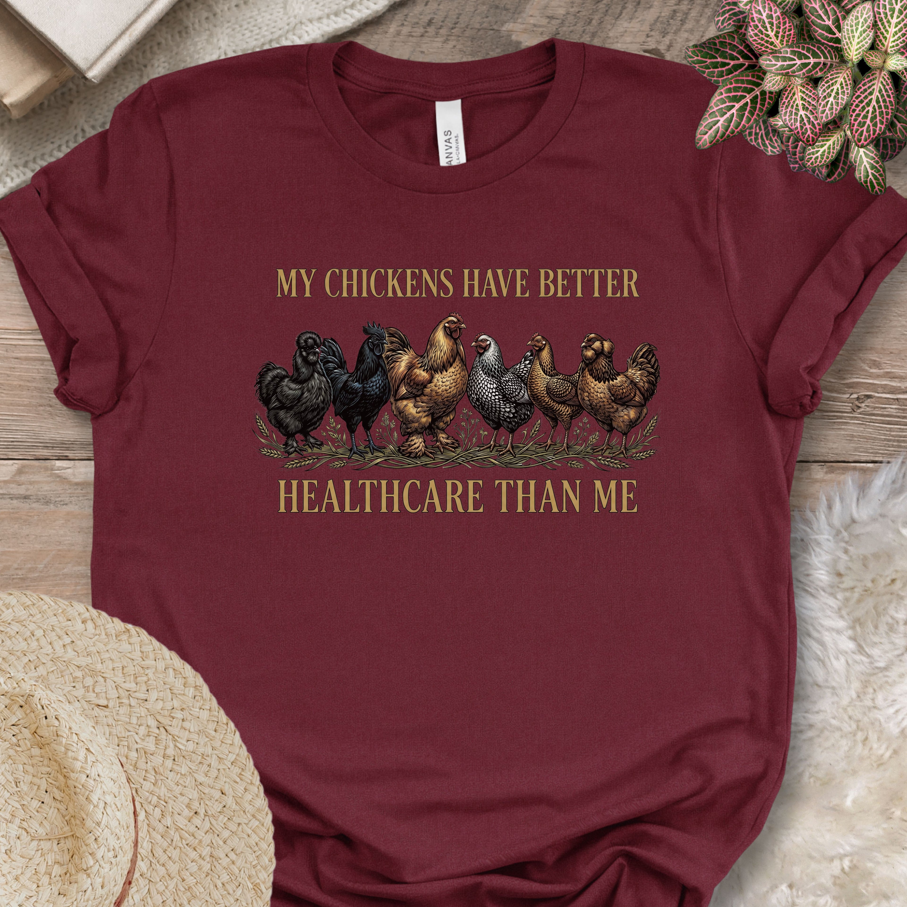 Chicken Healthcare Humor Shirt