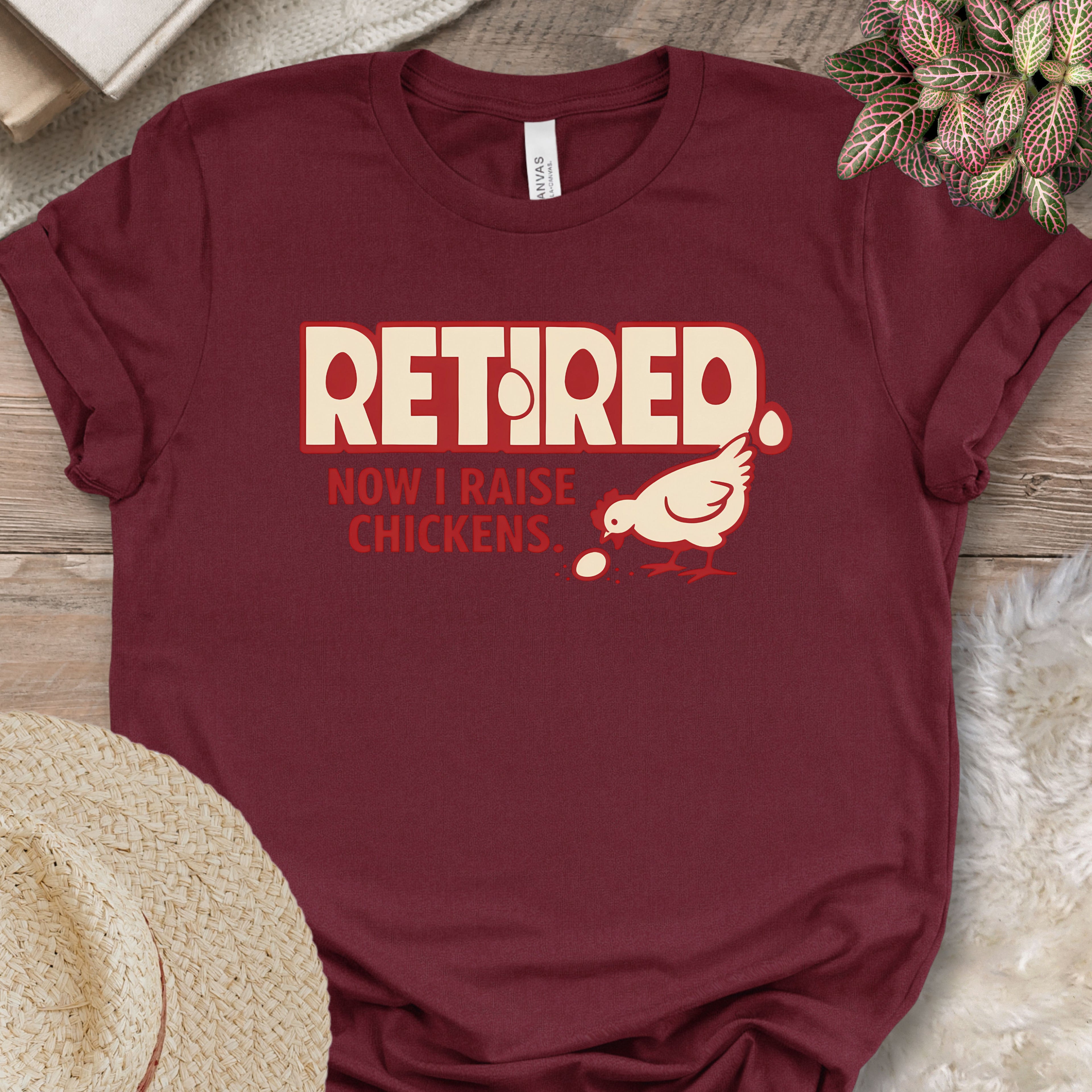 Chicken Coop Retirement Lifestyle Shirt