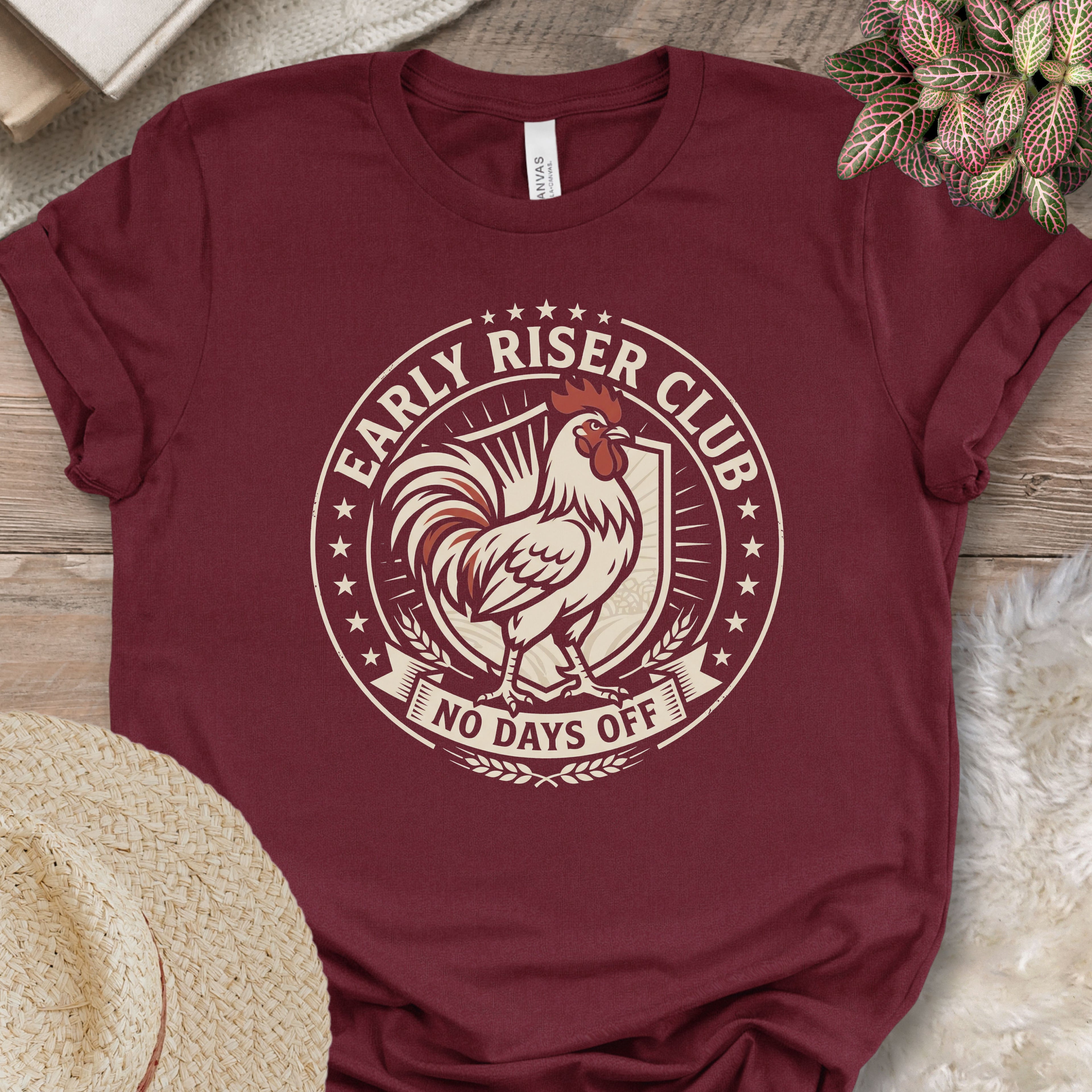 Early Riser Chicken Club T-Shirt